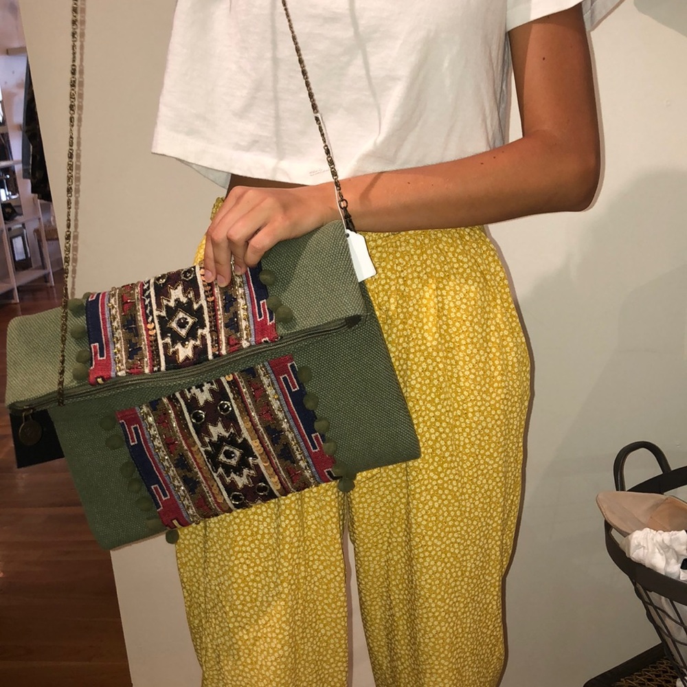 Loden Clutch